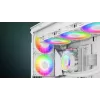 ARCTIC Freezer P14 Pro A-RGB (Baltas) - 3 vnt. rinkinys 140 mm A-RGB PWM ventiliatorius su kabelio dalikliu