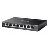 TP-Link Omada ES208GP valdomas L2 gigabitinis Ethernet komutatorius su PoE+ (8 prievadai, 64 W, DIN bėgis)
