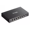TP-Link Omada ES208GP valdomas L2 gigabitinis Ethernet komutatorius su PoE+ (8 prievadai, 64 W, DIN bėgis)