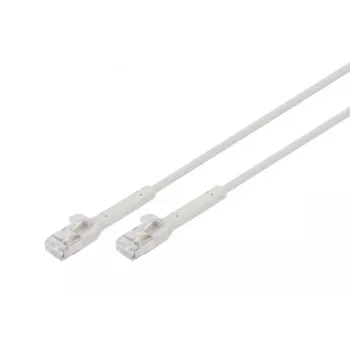 Digitus CAT 6A F-FTP lankstus jungiamasis kabelis varinis 3m pilkas