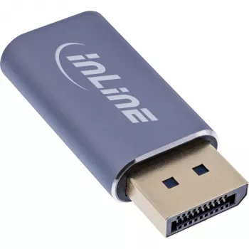 InLine 64107I vaizdo adapteris USB Type-C į DisplayPort pilka