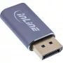InLine 64107I vaizdo adapteris USB Type-C į DisplayPort pilka