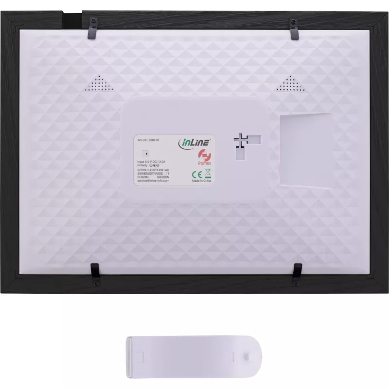 InLine WiFRAME 2 skaitmeninis nuotraukų rėmelis, 10.1 colio 1920x1200 16:10 IPS Touch, Frameo programa