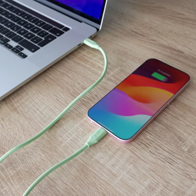 USB-C laidas InLine 35892G 2 m žalias USB 2.0 0.48 Gbit/s
