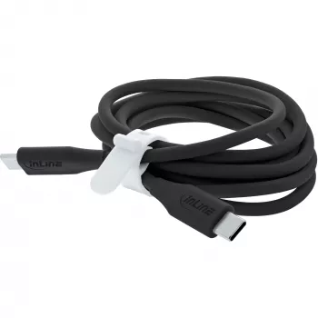 InLine 35891 USB laidas USB 2.0 1 m USB-C juodas