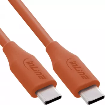 USB-C laidas InLine 35895O 0,5 m oranžinis USB 2.0 0,48 Gbit/s