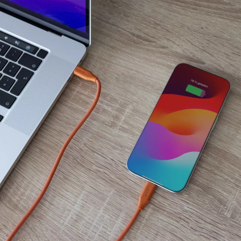 USB-C laidas InLine 35895O 0,5 m oranžinis USB 2.0 0,48 Gbit/s
