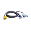 ATEN PS/2 USB KVM laidas 3m (2L-5305UP)