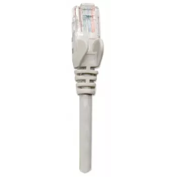 Intellinet tinklo jungiamasis laidas Cat6, 3 m, pilkas, CCA, U/UTP, PVC, RJ45, paauksuoti kontaktai, be užkabinimo, su apsauginiu gaubteliu, viso gyvenimo garantija