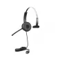 Lenovo 100 Mono ausinės su mikrafonu, laidinės, antgalvinės, USB-A, juodos