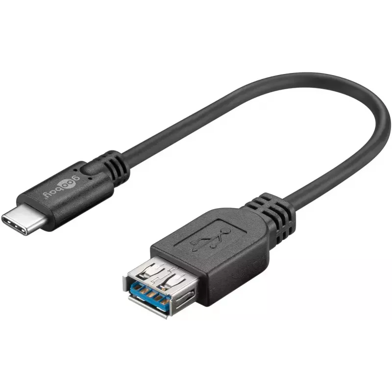USB-C į USB A ilginimo kabelis Goobay 67894