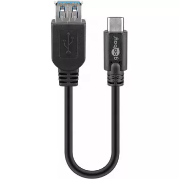 USB-C į USB A ilginimo kabelis Goobay 67894