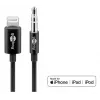Garso jungiamasis kabelis Goobay Apple Lightning 3.5 mm 1 m juodas