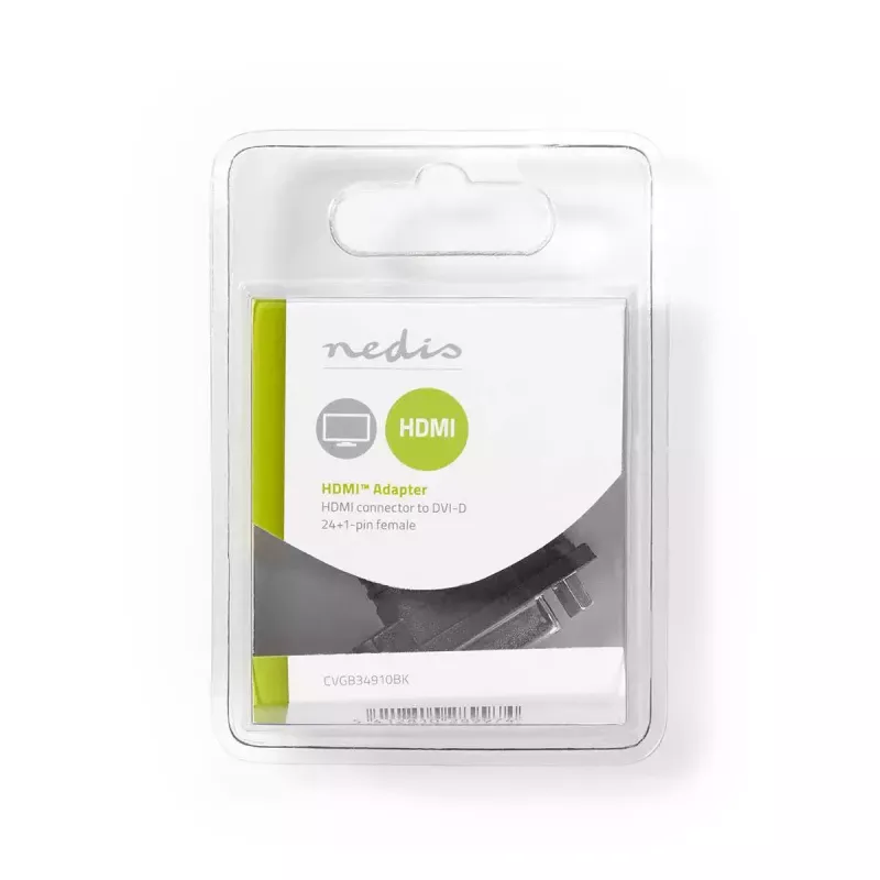 Nedis CVGB34910BK adapteris DVI-D į HDMI