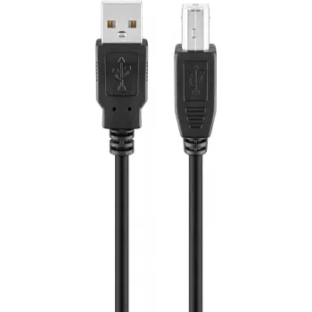USB 2.0 Hi-Speed laidas Goobay 93597 3m juodas