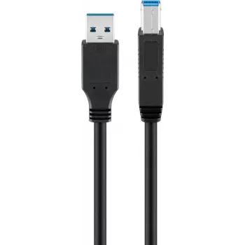 USB 3.0 SuperSpeed laidas Goobay 96119 5m juodas