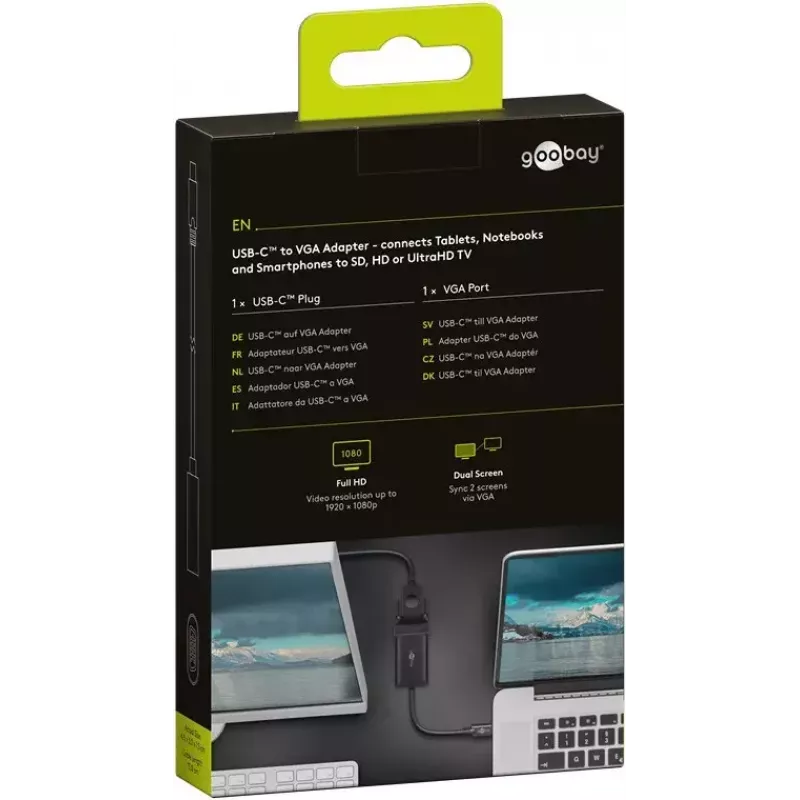 USB-C į VGA adapteris Goobay 51776