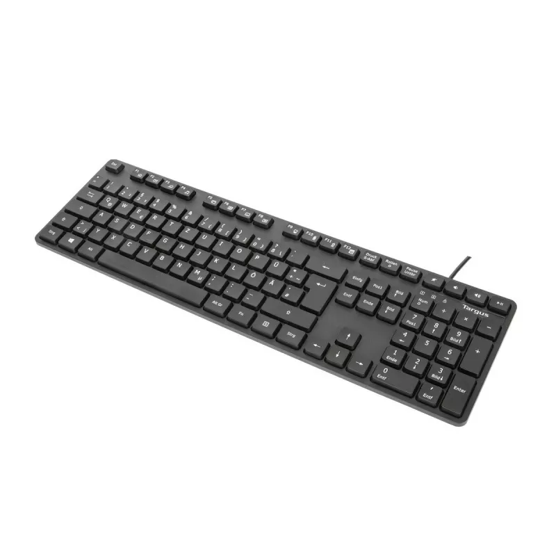 Targus AKB30DE klaviatura laida USB QWERTZ vokiška juoda