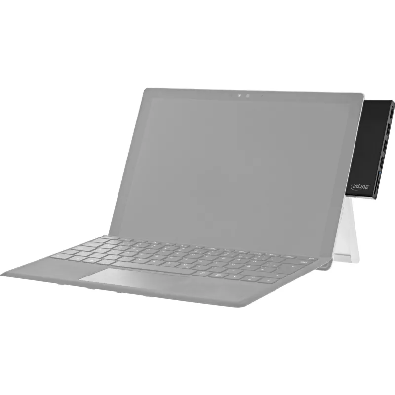 InLine MultiHub USB-C dokų adapteris, skirtas Surface Pro 4/5/6