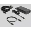 DeLOCK 87725 Thunderbolt 3 dokų stotelė nešiojamam kompiuteriui, juoda/sidabrinė