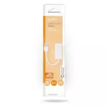 USB tinklo adapteris RJ-45 Nedis CCGB61950WT02 USB Type-A