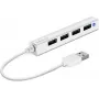 USB šakotuvas SPEEDLINK SNAPPY SLIM SL-140000-WE