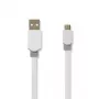 USB laidas Nedis CCBW60500WT10 1 m USB 2.0 A – Micro-USB B baltas