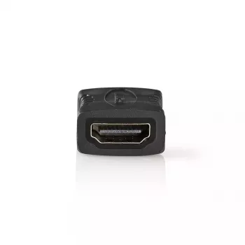 Nedis CVBW34900AT HDMI adapteris moteriškas–moteriškas su paauksuotais kontaktais, antracito spalvos