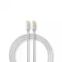 USB C laidas Nedis CCTB60700AL20 2 m aliuminio spalvos USB 2.0