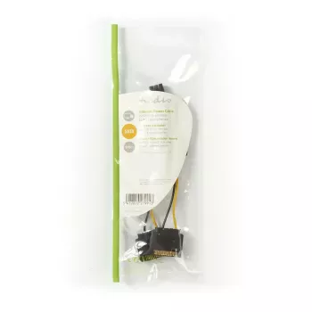 Vidinis maitinimo kabelis Nedis CCGP74205VA015 0,15 m 2 x SATA 15 kontaktų PCI-E 6 kontaktų