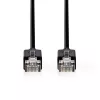 Tinklo kabelis Nedis CCBW85210AT100 10m Cat6 F/UTP Juodas
