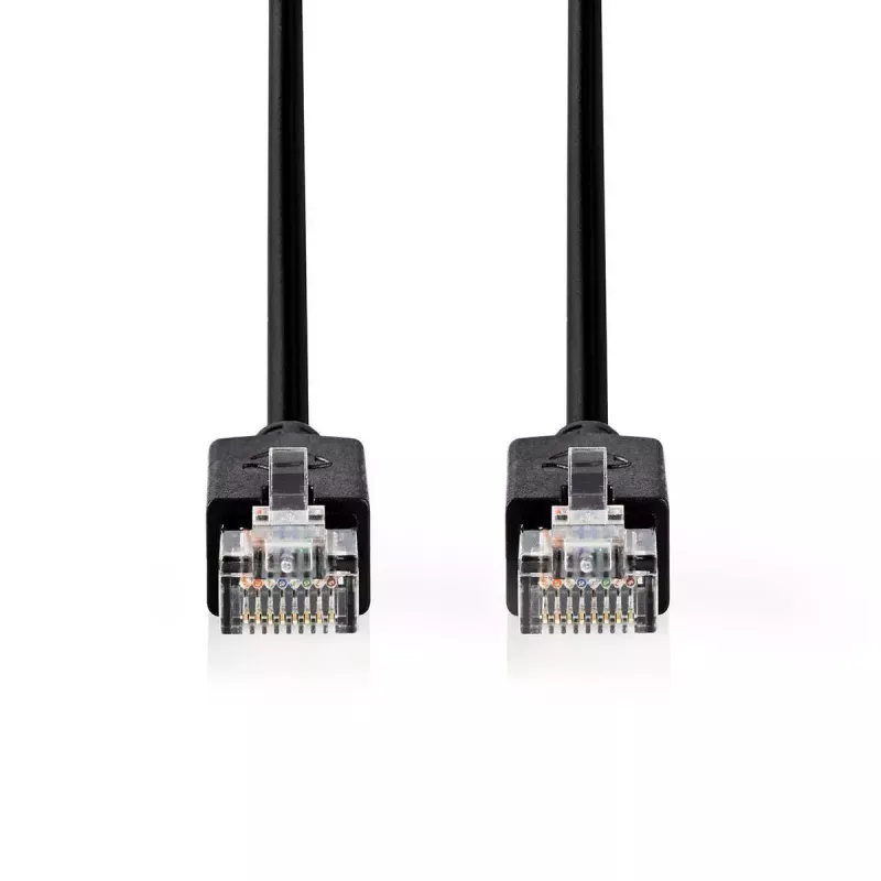 Tinklo kabelis Nedis CCBW85210AT100 10m Cat6 F/UTP Juodas