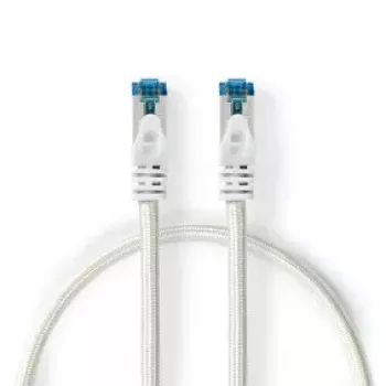 Tinklo kabelis Nedis CCTB85321AL05 RJ-45 Cat6a 0,5 m sidabrinis