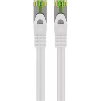 Tinklo laidas Wentronic 61108 7,5 m Cat8.1 S/FTP RJ-45 Baltas