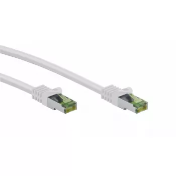 Tinklo laidas Wentronic 61108 7,5 m Cat8.1 S/FTP RJ-45 Baltas