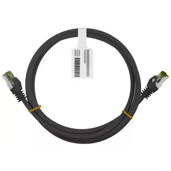 Tinklo kabelis Wentronic 61095 3m Cat8.1 S/FTP Juodas