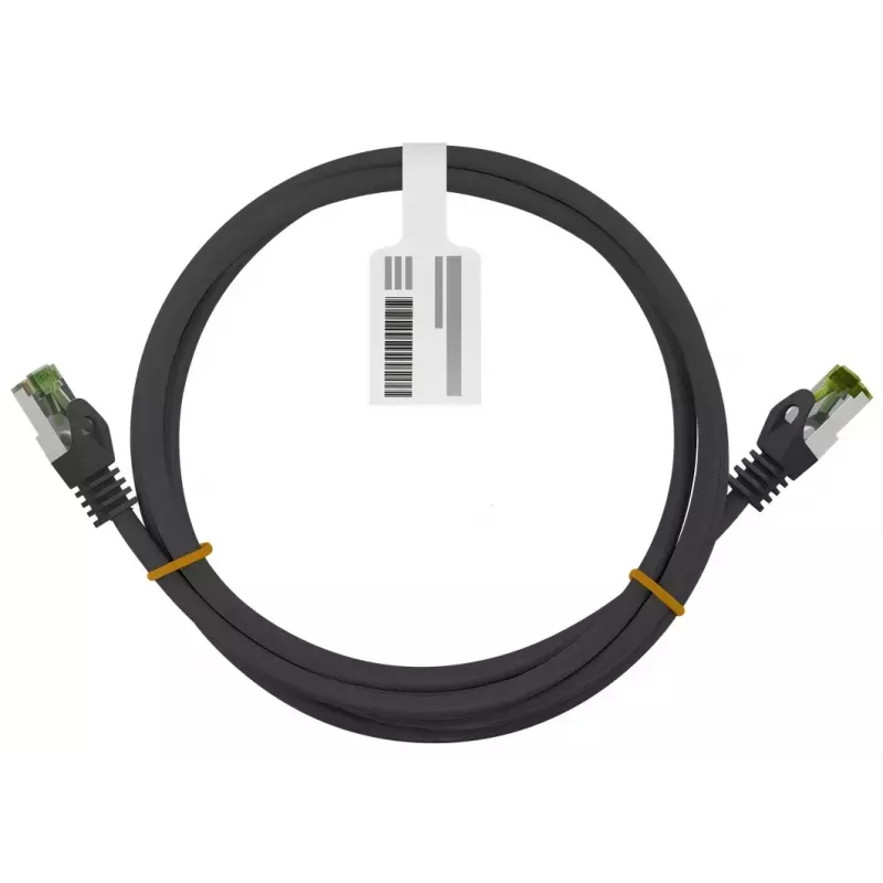 Tinklo laidas Wentronic 61096 5m Cat8.1 S/FTP RJ-45 juodas