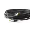 Tinklo laidas Wentronic 61096 5m Cat8.1 S/FTP RJ-45 juodas