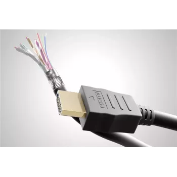 Goobay HDMI kabelis 7,5 m Type A standartinis vyriškas vyriškas juodas
