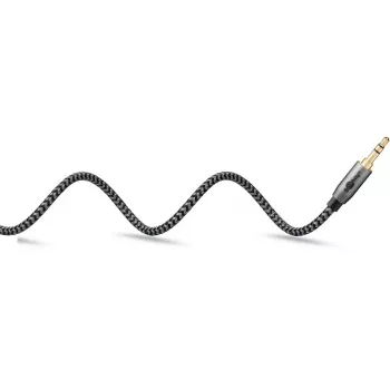 Garso laidas Goobay (WENTRONIC) 3,5 mm TRS – 3,5 mm TRS, 3 m, varis, auksuoti kontaktai, magnetinis ekranavimas