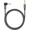 Garso laidas Goobay (WENTRONIC) 3,5 mm TRS – 3,5 mm TRS, 3 m, varis, auksuoti kontaktai, magnetinis ekranavimas