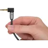 Garso laidas Goobay (WENTRONIC) 3,5 mm TRS – 3,5 mm TRS, 3 m, varis, auksuoti kontaktai, magnetinis ekranavimas