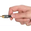 Garso kabelis WENTRONIC Goobay 65301 — 3 m, 2×RCA į RCA, variniai laidininkai, paauksuoti kontaktai, magnetinis ekranavimas