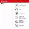 Displex Smart Glass (9H) Samsung Galaxy A24/A25 5G apsauginis stiklas su montavimo lipduku, nedūžtantis