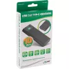 InLine USB3.2 Gen.2 USB-C korpusas M.2 SSD (PCIe NVMe ir SATA)