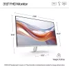 Monitorius HP Series 5 532sf 31,5 colio LCD LED 1920 x 1080