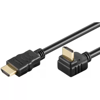 HDMI laidas Wentronic 61272 1 m, A tipo kištukas, 18 Gbit/s, juodas