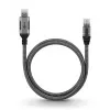 Goobay USB A į RJ-45 keitiklio laidas 15 m juodas sidabrinis