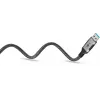 Goobay USB A į RJ-45 keitiklio laidas 15 m juodas sidabrinis
