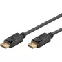 DisplayPort kabelis Goobay 64800 5 m, juodas, jungtis DisplayPort – DisplayPort
